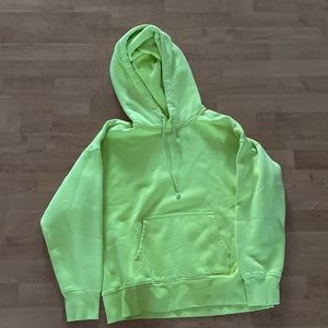 Aritzia Tna Neon Hoodie